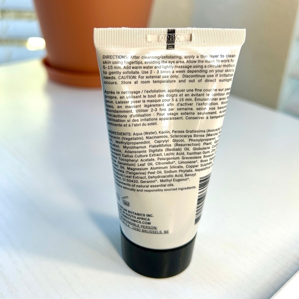 African Botanics Mineral Cleansing Mask - Picture 3 of 3